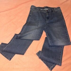Buffalo David Bitton Dark Blue Straight Leg Jeans